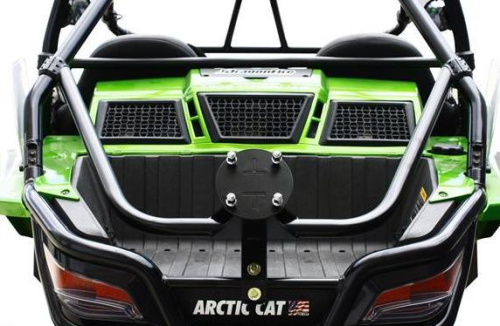 Dragonfire Racing - Dragonfire Racing RacePace Backbone Mount Spare Tire Carrier - Black - 01-2132