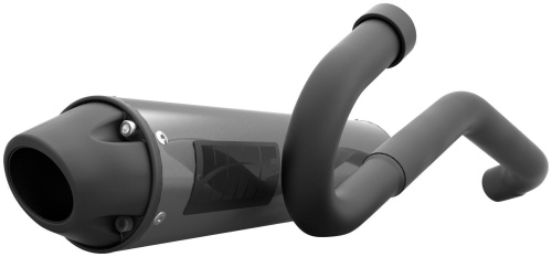 HMF Engineering - HMF Engineering Blackout Performance Series 3/4 Exhaust System - Side Mount - 026521608892
