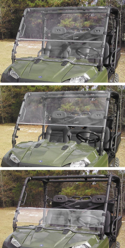 Seizmik - Seizmik Versa-Shield Acrylic Windshield - 23081