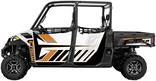 Dragonfire Racing - Dragonfire Racing HiBoy 4 Door Graphics - White Lightning - 07-1953