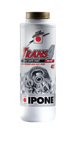 Ipone - Ipone Trans 4 Synthetic Transmission Oil - 80W90 - 1L - 800194