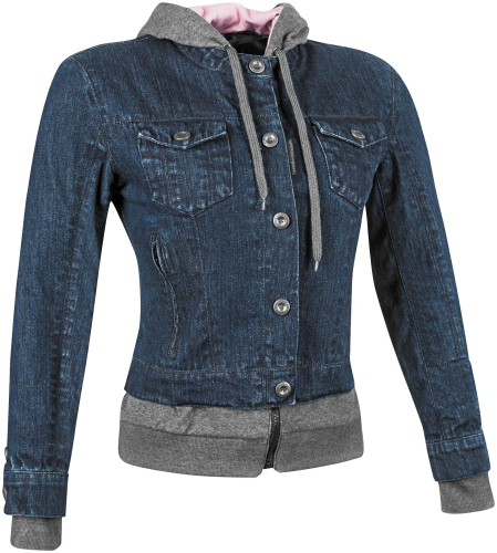 Speed & Strength - Speed & Strength Fast Times Womens Denim Jacket - 871178 - Blue/Gray - Small