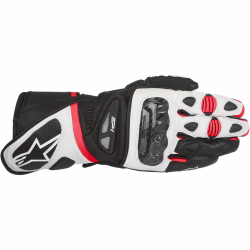 Alpinestars - Alpinestars SP-1 Leather Gloves - 35581151233X - Black/White/Red - 3XL