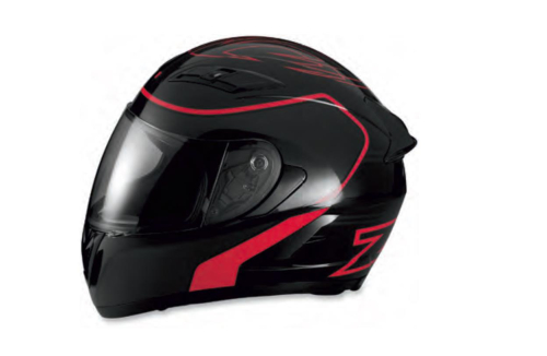 Z1R - Z1R Strike OPS Graphics Helmet - XF-2-0101-7958 - Black/Red - X-Small