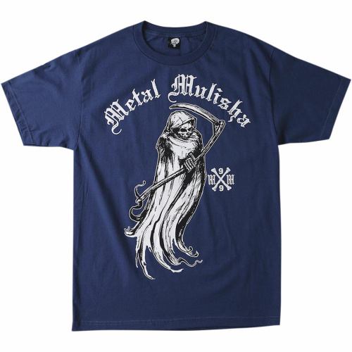 Metal Mulisha - Metal Mulisha Last Call T-Shirt - M155S18102BLUM - Blue - Medium