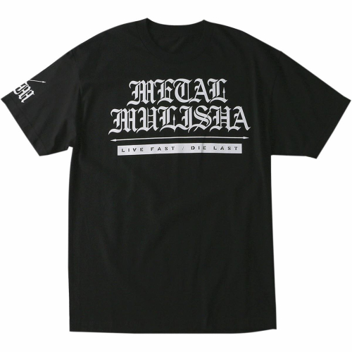 Metal Mulisha - Metal Mulisha Old Days T-Shirt - M155S18104BLKM - Black - Medium