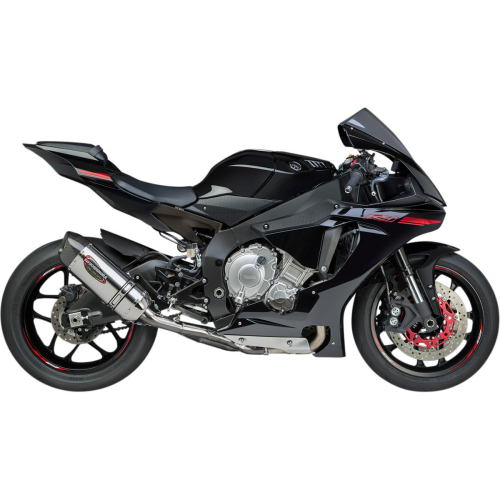Yoshimura - Yoshimura Alpha Race Series 3/4 Exhaust - Stainless Steel Muffler - 131414M520