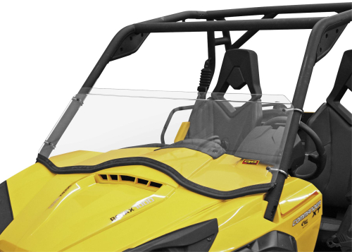 QuadBoss - QuadBoss Half Windshield - TUCK100-0047