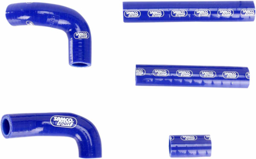 Moose Racing - Moose Racing OEM Fit Radiator Hose Kit - Blue - 1902-0992