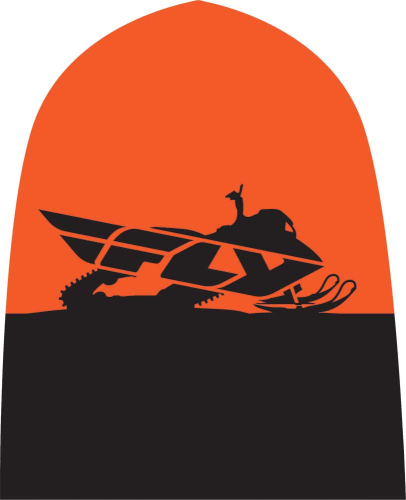 Fly Racing - Fly Racing Snow Beanie - XF-3-351-0517 - Black/Orange - OSFM