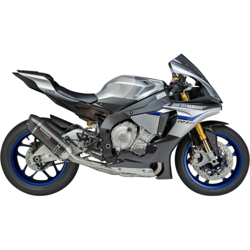 Yoshimura - Yoshimura Alpha Race Series 3/4 Exhaust - Carbon Fiber Muffler - 131415M220