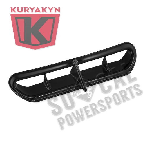 Kuryakyn - Kuryakyn Fairing Vent Accent - Gloss Black - 6912