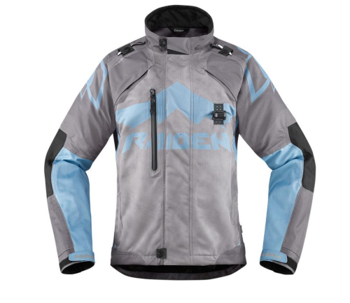 Icon - Icon DKR Womens Jacket - XF-2-2822-0782 - Charcoal - 2XL