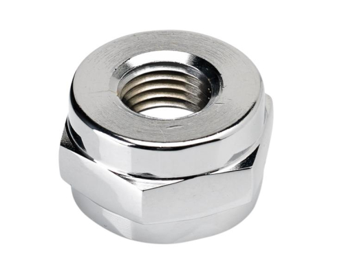 LowBrow Customs - LowBrow Customs Petcock Adapter Nut - 1/4in. - Chrome - 003941