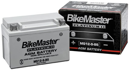 BikeMaster - BikeMaster AGM Platinum II Battery - MS12-12C-A