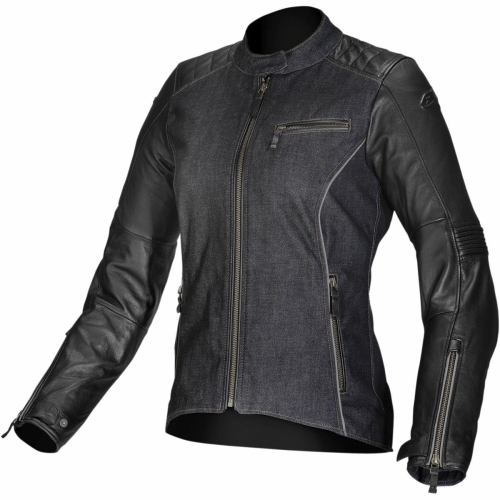 Alpinestars - Alpinestars Renee Textile/Leather Womens Jacket - 3318013-10-40 - Black - 4