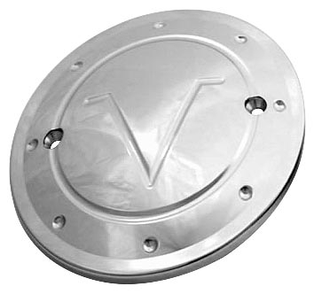 RF Custom Parts - RF Custom Parts Derby Cover - Chrome - V - RF-3520