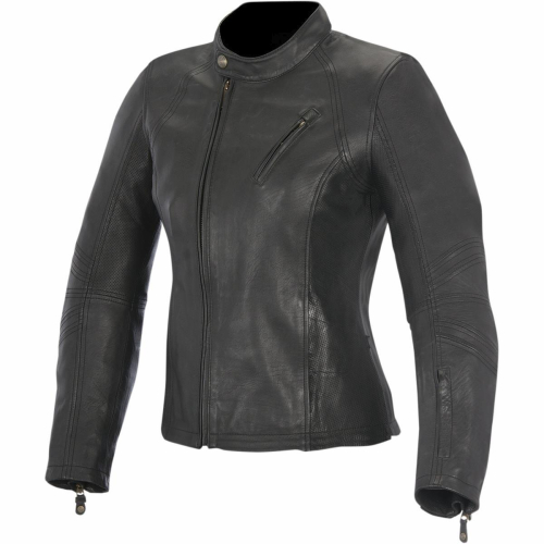Alpinestars - Alpinestars Oscar Shelly Womens Leather Jacket - 3118315-10-L - Black - Large