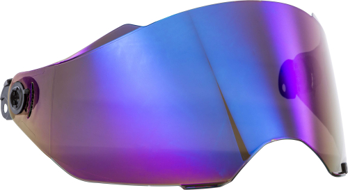 Fly Racing - Fly Racing Shield for Fly Trekker Helmets - Blue Mirror - 73-31355