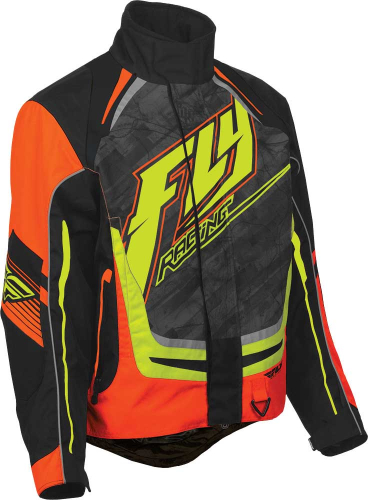 Fly Racing - Fly Racing SNX Pro Jacket - 470-3187M - Orange/Black - Medium