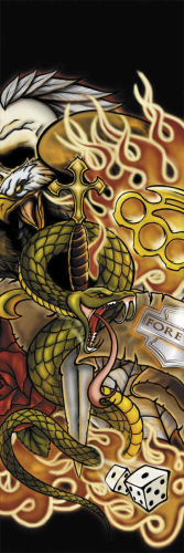 Missing Link - Missing Link ArmPro Compression Sleeves - APFIS - Forever Inked - Small