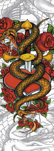 Missing Link - Missing Link ArmPro Compression Sleeves - APLBS - Love Bites - Small