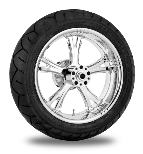 Xtreme Machine - Xtreme Machine Fierce Rear Wheel Package - 17x6in. - Chrome - 9269-7716R-XFR-CH