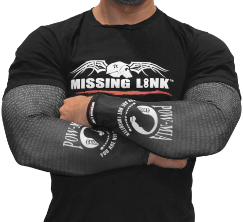 Missing Link - Missing Link ArmPro Compression Sleeves - APPOWS - POW/MIA - X-Small