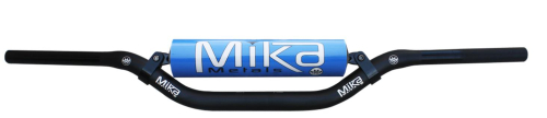 Mika Metals - Mika Metals 7/8in Handlebar - Stewart/Villopoto/MC Bend - Blue Pad - MK-78-SV-BLUE