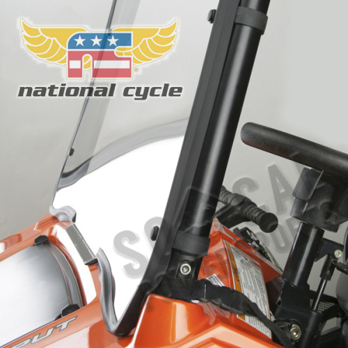 National Cycle - National Cycle UTV Lexan Windshield - Full with Wash-N-Wipe - N30202