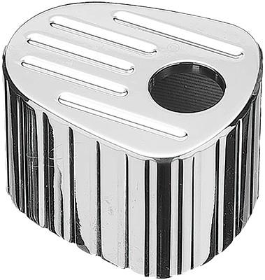 Precision Billet - Precision Billet Fluted Billet Ignition Cover - Chrome - FLU-540-0813-CHR