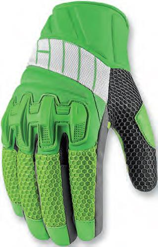 Icon - Icon Overlord Mesh Gloves - XF-2-3301-2417 - Green - Small