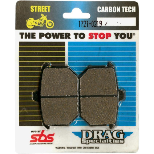 SBS - SBS Carbon Tech High Performance Brake Pads - 627H.CT