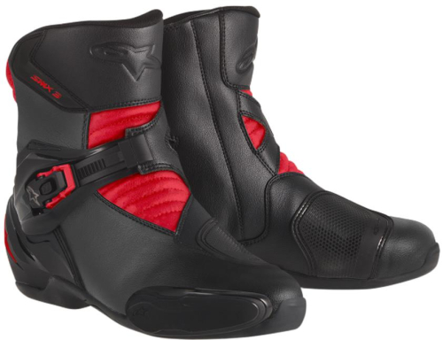 Alpinestars - Alpinestars SMX 3 Boots - 2224014-13-38 - Black/Red - 5