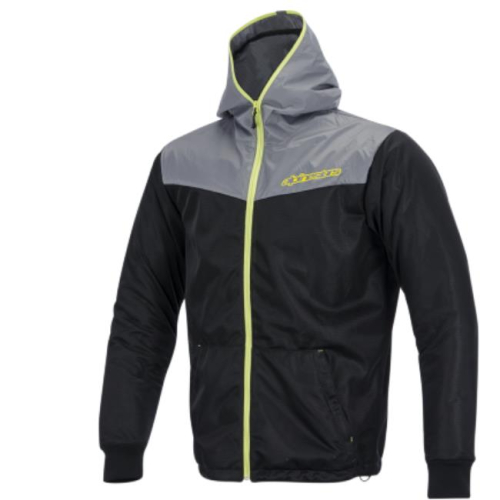 Alpinestars - Alpinestars Runner Air Jacket - 3309514-1003-2X - Phantom/Yellow - 2XL