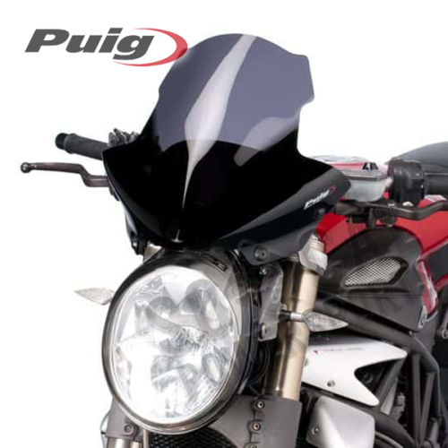 PUIG - PUIG Naked New Generation Sport Windscreen - Dark Smoke - 5587F