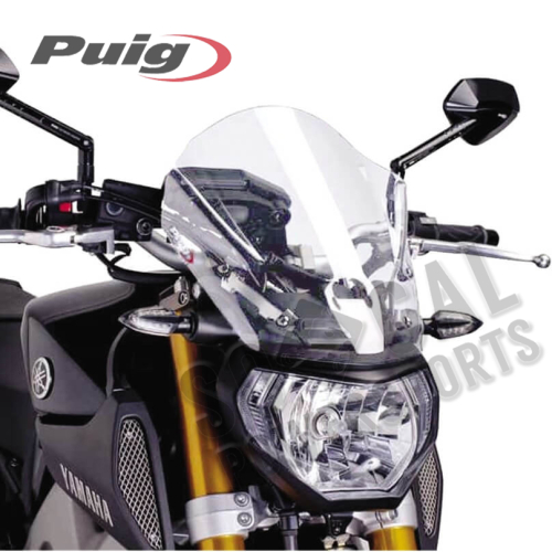 PUIG - PUIG Naked New Generation Touring Windscreen - Clear - 6861W