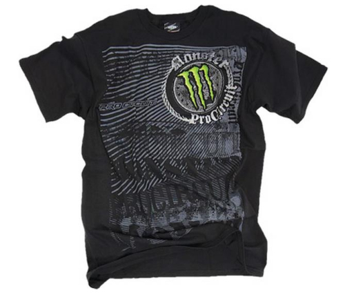 Pro Circuit - Pro Circuit Rock Steady T-Shirt - PC10111-0210 - Black - Small