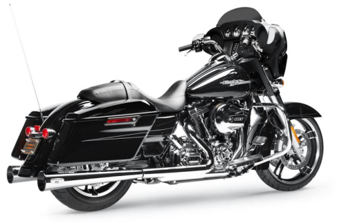 Arlen Ness - Arlen Ness Megacone 4 1/2in Slip Ons - 7200301