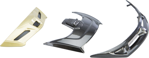 Fly Racing - Fly Racing Vent Kit for Paradigm Helmets - Classic Black/Gold - 73-8844