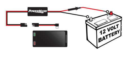 Sports Parts Inc - Sports Parts Inc Micro USB Connector for 12V Power Outlet - 66000