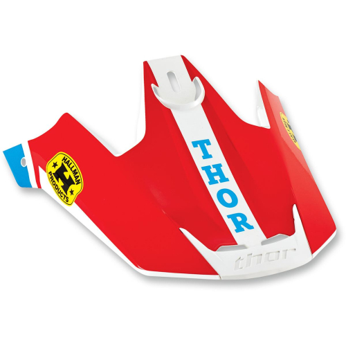 Thor - Thor Visor Kit for Verge Pro GP Helmet - Blue/Red - 0132-0839