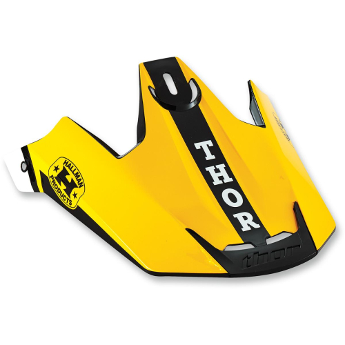 Thor - Thor Visor Kit for Verge Pro GP Helmet - Yellow/Black - 0132-0840