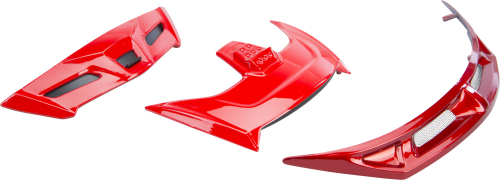 Fly Racing - Fly Racing Vent Kit for Paradigm Helmets - Classic Red/White - 73-8845