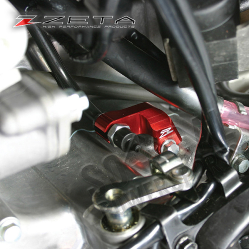 ZETA - ZETA Clutch Cable Guide - Red - ZE94-0121