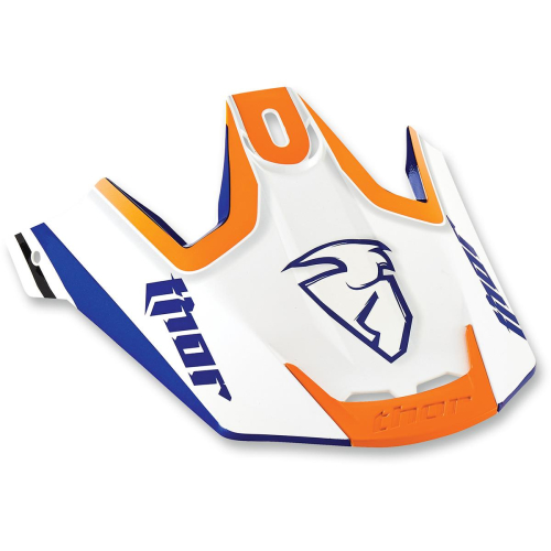 Thor - Thor Visor Kit for Verge Flex Helmet - Navy/Orange - 0132-0833