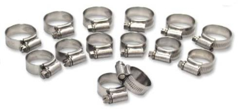 Moose Racing - Moose Racing Clamp Kit for OEM Fit Radiator Hose - 1902-0807