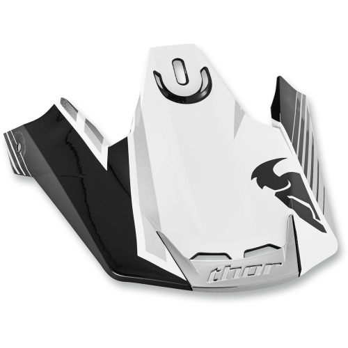 Thor - Thor Visor Kit for Verge Corner Helmet - Silver/Black - 0132-0836