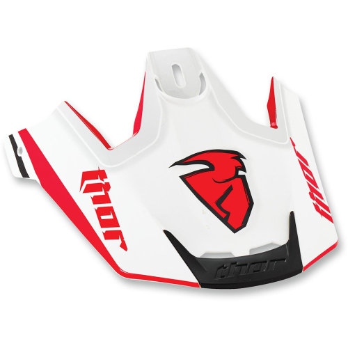 Thor - Thor Visor Kit for Verge Flex Helmet - Red/Silver - 0132-0832