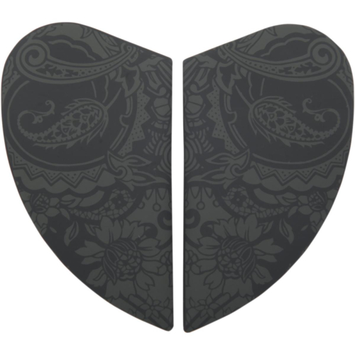 Icon - Icon Side Plate Kit for Airmada Chantilly Helmet - Black - 0133-0758